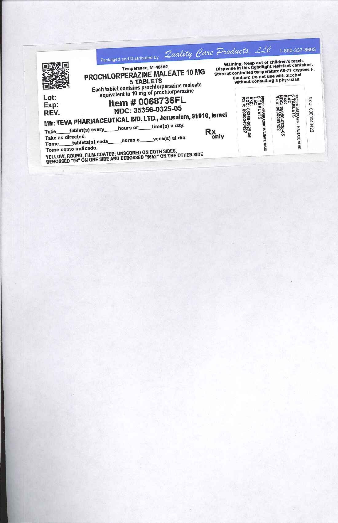 Prochlorperazine Maleate